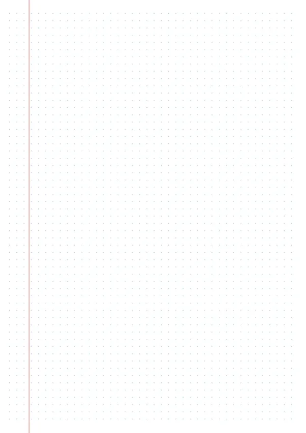 Dot grid paper 5mm bullet journal printable
