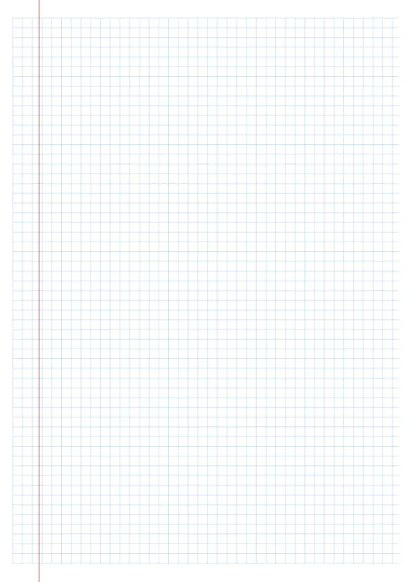 Math graph paper 5mm A4 printable